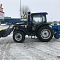Коммунальный трактор LOVOL TD1104 с ФГП и щеткой